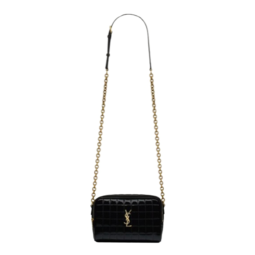 [스페셜오더]SAINT LAURENT-764809 생 로랑 블랙 유광 캔버스 CASSANDRE MATELASSE CARRE 카메라 백