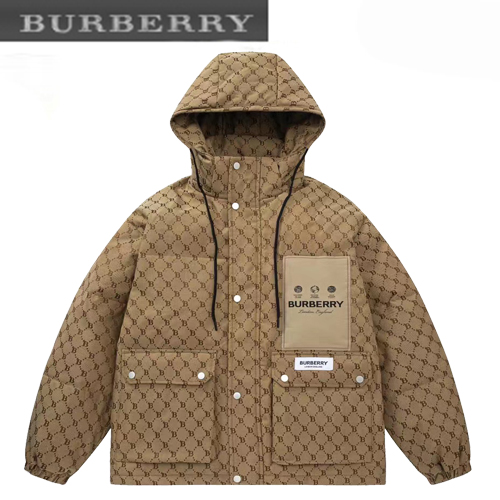 BURBERRY-12112 버버리 베이지 코튼 패딩 남여공용