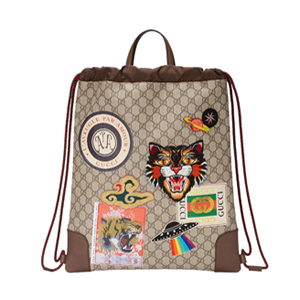 [스페셜오더]GUCCI-473872 8863 구찌 Gucci Courrier 소프트 GG 수프림 드로우스트링 백팩