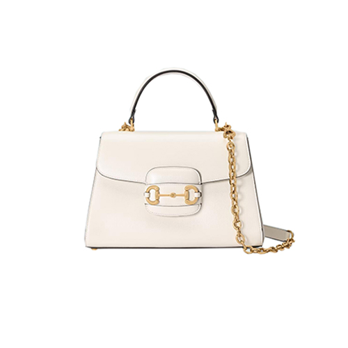 [스페셜오더]GUCCI-702049 9022 구찌 화이트 구찌 홀스빗 1955 미디엄 핸드백